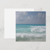 カンクンは招待状を振ります 招待状 (正面/裏面)