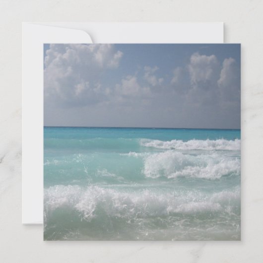 カンクンは招待状を振ります 招待状 (正面)