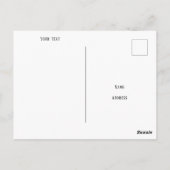 カンクンカンクンメキシコカラフルバケーションハガキ ポストカード (裏面)