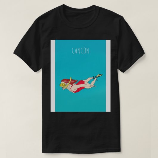 カンクンキンタナロオメキシコ Tシャツ (デザイン正面)