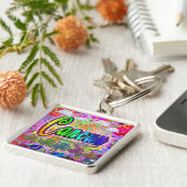 カンクンビスタキー表現チェーン キーホルダー (側面)