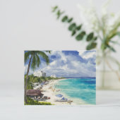 カンクンビーチメキシコ ポストカード (スタンド正面)