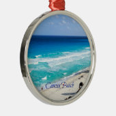 カンクンビーチ（メキシコ） メタルオーナメント (右)