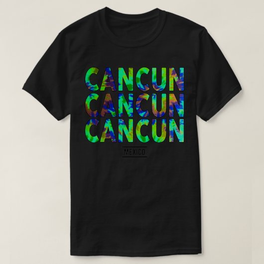 カンクンメイコパーティー春休み夏季土産 Tシャツ (デザイン正面)