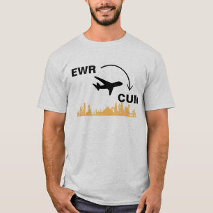 カンクンメキシコへの旅行シャツ Tシャツ