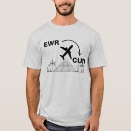 カンクンメキシコへの旅行シャツ Tシャツ