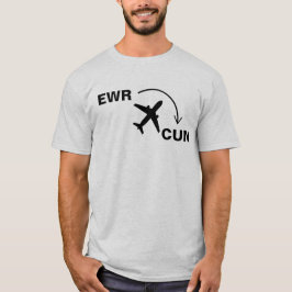 カンクンメキシコへの旅行シャツ Tシャツ