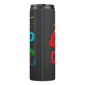 カンクンメキシコガールズトリップカラフル休暇 タンブラー (裏面)