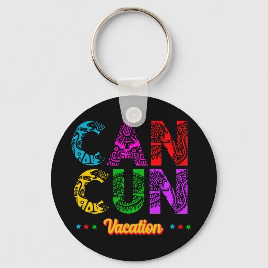 カンクンメキシコグループバケーションアドベンチャー キーホルダー (正面)