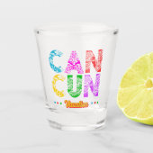 カンクンメキシコグループバケーションアドベンチャー ショットグラス (正面)