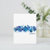 カンクンメキシコスカイラインブルー シーズンポストカード (スタンド正面)