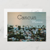 カンクンメキシコスカイラインルーフトップ写真 ポストカード (正面/裏面)