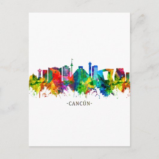 カンクンメキシコスカイライン シーズンポストカード (正面)