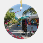 カンクンメキシコセラミックオーナメント セラミックオーナメント (裏面)