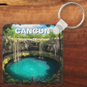 カンクンメキシコトラベルセンター キーホルダー (裏面)