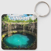 カンクンメキシコトラベルセンター キーホルダー (裏面)