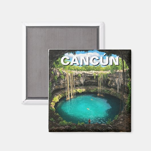 カンクンメキシコトラベルセンター マグネット (正面/裏面)