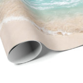 カンクンメキシコトロピカルシーウェーブビーチ ラッピングペーパー (ロールコーナー)