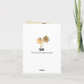 カンクンメキシコパスポートセーブ・ザ・デート案内 案内状 (裏面)