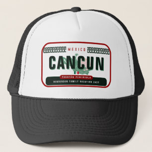 カンクンメキシコパームツリーヴィンテージトラベル土産 キャップ