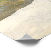 カンクンメキシコビーチロッキー海波葉書 ポスター (角)