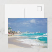 カンクンメキシコビーチ ポストカード (正面/裏面)