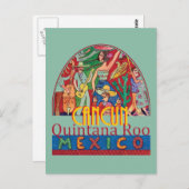 カンクンメキシコポストカード ポストカード (正面/裏面)