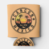 カンクンメキシコレトロサンセットヴィンテージトラベル土産 缶クーラー (裏面)
