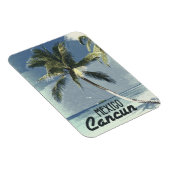 カンクンメキシコヴィンテージトラベルバケーションビーチ マグネット (右側)