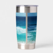カンクンメキシコ海 保温保冷タンブラー (左面)