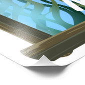 カンクンメキシコ熱帯旅行ポスター フォトプリント            (角)