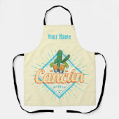 カンクンメキシコ踊りサボスヴィンテージテキーラ エプロン (正面)