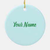 カンクンメキシコ踊りサボスヴィンテージテキーラ セラミックオーナメント (裏面)