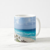 カンクンメキシコ風光明媚なコーヒーマグカップお土産 コーヒーマグカップ (正面右)