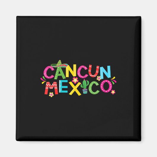 カンクンメキシコ1 マグネット (正面)