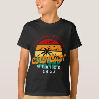 カンクンメキシコ2022春休みファミリーマッチングヴァ Tシャツ