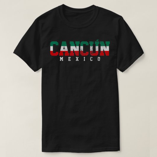 カンクンメキシコ2 Tシャツ (デザイン正面)