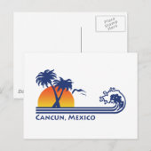 カンクンメキシコ ポストカード (正面/裏面)