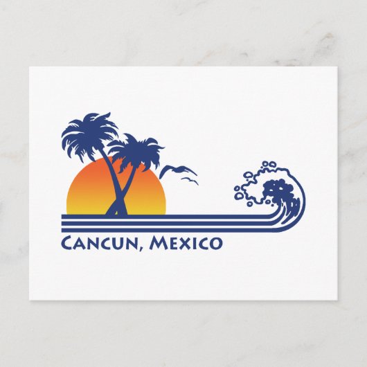 カンクンメキシコ ポストカード (正面)