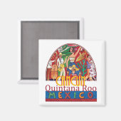 カンクンメキシコ マグネット (正面/裏面)
