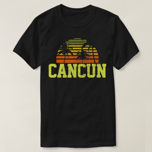 カンクンメキシコ Tシャツ (デザイン正面)