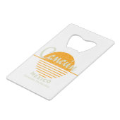 カンクンユカタンメキシコサン クレジットカード栓抜き (裏面アングル)