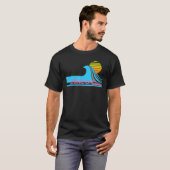 カンクンレトロ80sスタイルサーフティー tシャツ (正面フル)