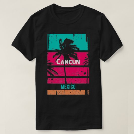 カンクン土産メキシコのリマインダー Tシャツ (デザイン正面)