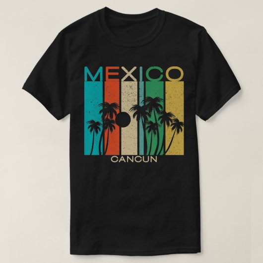 カンクン土産メキシコサマーギフト Tシャツ (デザイン正面)