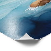 カンクン水彩画 フォトプリント            (角)