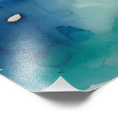 カンクン水彩画 フォトプリント            (角)