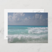 カンクン波はがき ポストカード (正面/裏面)