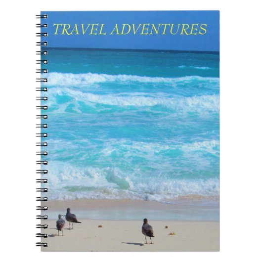 カンクン海#2旅行誌 ノートブック (正面)