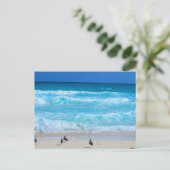 カンクン海#2 ポストカード (スタンド正面)